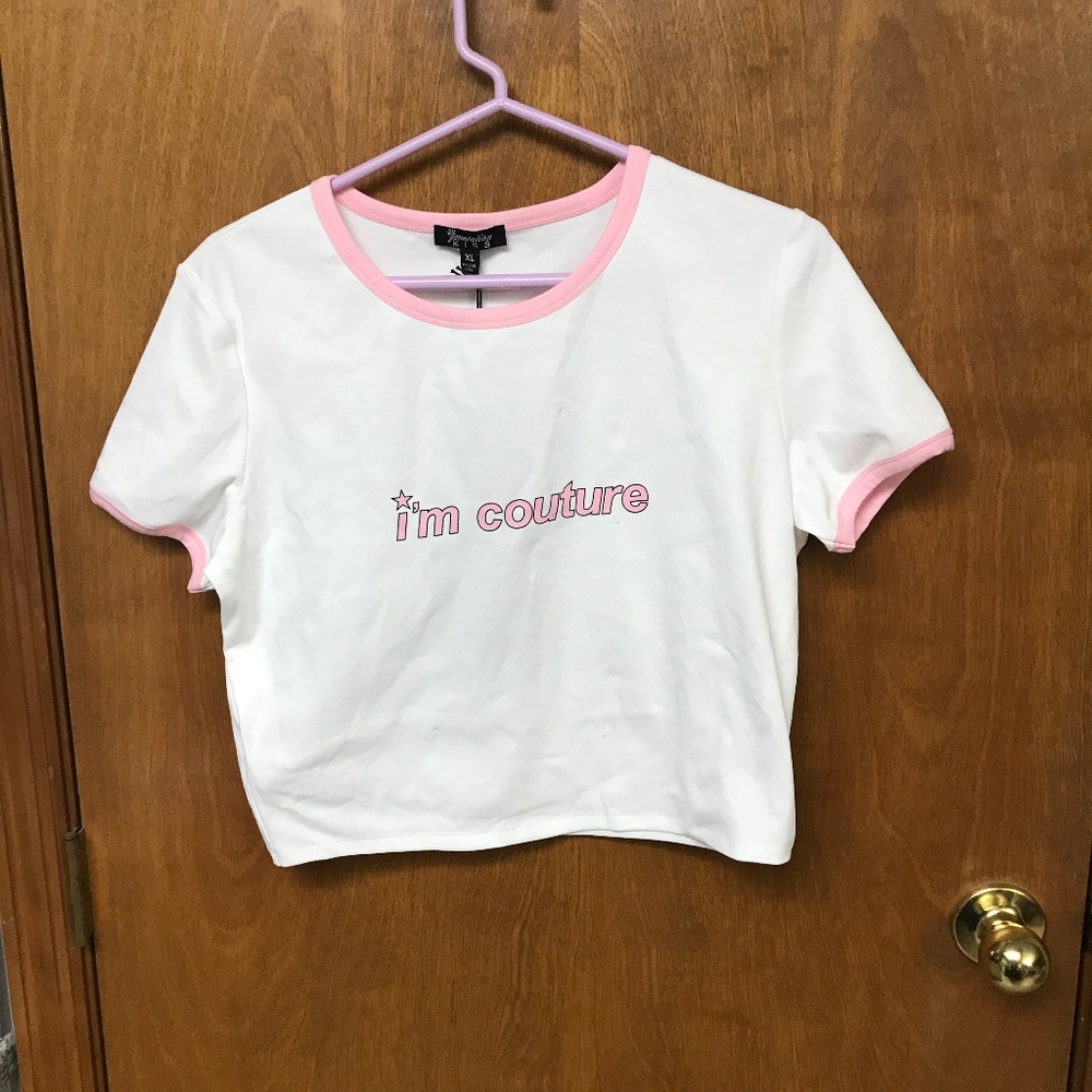 NWT Dolls Kill  Generation I’m Couture Crop Top XL